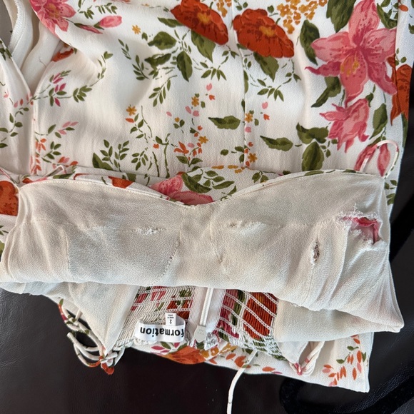 reformation juliette dress in tropique - Picture 9 of 9